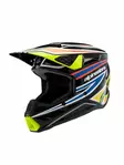 Alpinestars Kypärä SM3 Nuorten Wurx Musta/Keltainen FL/Sininen, YL - Duell ajovarusteet - 36150 - 1