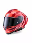 Alpinestars Kypärä Supertech S-R10 Arius Musta/Valkoinen/Duo Punainen, XXL - Duell ajovarusteet - 36890 - 1
