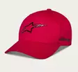 Alpinestars Lippis Carbon Fiber Snapback Punainen One Size - Duell ajovarusteet - 35590 - 1