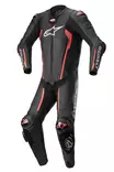 Alpinestars Nahkapuku 1-pcs Missile v2 Musta/Punainen fluo 54 - Duell ajovarusteet - 40540 - 1