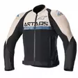 Alpinestars Tekstiilitakki SMX Air Ruskea/Musta/Sininen XL - Duell ajovarusteet - 41380 - 1