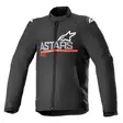 Alpinestars Tekstiilitakki SMX Vedenpitävä Musta/Punainen, M - Duell ajovarusteet - 42500 - 1