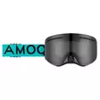 AMOQ Vision Vent+ Magnetic Ajolasit Turkoosi/Musta - Savu - Duell ajovarusteet - 52980 - 1