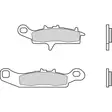 Brembo Jarrupalat Sintered Off-Road - Duell MP varaosat ja tarvikkeet - 122050 - 1