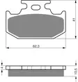 GOLDFREN Jarrupalat 100 Ceramic Carbon K1 - Duell MP varaosat ja tarvikkeet - 68600 - 1