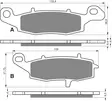GOLDFREN Jarrupalat 104 Ceramic carbon AD - Duell MP varaosat ja tarvikkeet - 67690 - 1