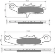 GOLDFREN Jarrupalat 108 Ceramic Carbon S33 - Duell MP varaosat ja tarvikkeet - 68450 - 1