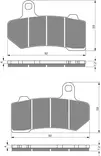 GOLDFREN Jarrupalat 271 Ceramic Carbon S3 - Duell MP varaosat ja tarvikkeet - 67730 - 1
