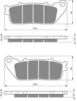 GOLDFREN Jarrupalat 277 Ceramic Carbon S3 - Duell MP varaosat ja tarvikkeet - 67480 - 1