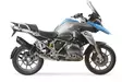 GPR Bmw R 1200 Gs 2017/18 e4 EC-Approv. slip-on exhaust Furore Evo4 Nero - Duell MP varaosat ja tarvikkeet - 110450 - 1