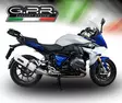 GPR Bmw R 1200 Rs Lc 2017/19 e4 EC-Approv. slip-on exhaust Albus Evo4 - Duell MP varaosat ja tarvikkeet - 109150 - 1