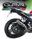 GPR Honda Cb 500 X 2016/18 e4 EC-Approv. slip-on exhaust M3 Inox - Duell MP varaosat ja tarvikkeet - 109400 - 1