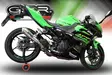 GPR Kawasaki Ninja 400 2018/20 e4 EC-Approv. slip-on exhaust Powercone Evo - Duell MP varaosat ja tarvikkeet - 109710 - 1