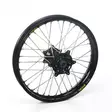 Haan wheel SX&SXF 23- 19-2,15 BLACK HUB/BLACK RIM - Duell MP varaosat ja tarvikkeet - 63390 - 1