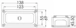 Heavy Duty BusBar kytkentäkisko 2x10mm - 6x5mm - Duell venetarvikkeet - 6580 - 1