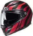 HJC Kypärä F70 Galla Musta/Punainen MC1 S 55-56cm - Duell ajovarusteet - 56150 - 1
