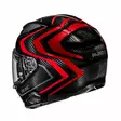 HJC Kypärä F71 Carbon Nevio Musta/Punainen MC1 XS - Duell ajovarusteet - 56460 - 1