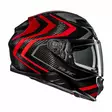 HJC Kypärä F71 Carbon Nevio Musta/Punainen MC1 XS - Duell ajovarusteet - 56460 - 1