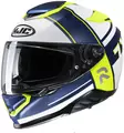 HJC Kypärä RPHA 71 Zecha Sininen/Valkoinen/Fluo Keltainen MC3HSF M 57-58cm - Duell ajovarusteet - 56650 - 1