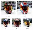 HJC visiiri HJ-26 Red fire Iridium RPHA 11 Pinlock Prepared - Duell ajovarusteet - 55970 - 1