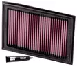 K&N Airfilter Kawasaki Ex250R Ninja: 2008-2017 - Duell MP varaosat ja tarvikkeet - 129070 - 1