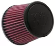 K&N Universal Clamp-On Air Filter 3-15/16" Flg 5-1/2"B 4-1/2"T: 4-7/16"H - Duell MP varaosat ja tarvikkeet - 128080 - 1