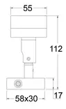 Laguna articulated spotlight 1 HD LED 12/24 V - Duell venetarvikkeet - 7160 - 1