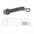 Moto-Master Jarrusatulan sokkatappi SX65 02-22 MC65 21-22 TC65 17-22 - Duell MP varaosat ja tarvikkeet - 120280 - 1