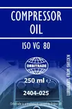 Orbitrade Compressor oil ISO VG 80 250ml - Duell venetarvikkeet - 136760 - 1