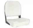 OS DELUXE FOLD DOWN SEAT UPHOLSTERED WHITE - Duell venetarvikkeet - 132210 - 1