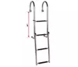 OS LADDER S/S 4 STEP (GUNWALE) - Duell venetarvikkeet - 133800 - 1