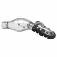 Polisport Armadillo Head Pipe Guard - long version black (24) - Duell MP varaosat ja tarvikkeet - 129600 - 1