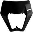Polisport Headlight mask KTM EXC/EXC-F/XC-W/XCF-W (17-19) black (12) - Duell MP varaosat ja tarvikkeet - 131160 - 1