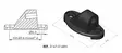 Puig Adapter Rear Mirror Left Retr.Hi-Tech IIiIii - Duell MP varaosat ja tarvikkeet - 94400 - 1