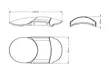 Puig Front Fender Black Rough Finish - Duell MP varaosat ja tarvikkeet - 94910 - 1