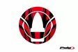 Puig Fuel Cap Cover Radical Aprilia C/Red - Duell MP varaosat ja tarvikkeet - 92710 - 1