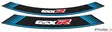 Puig Kit 8 Rim Strips Gsxr C/Blue - Duell MP varaosat ja tarvikkeet - 92210 - 1