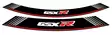 Puig Kit 8 Rim Strips Gsxr C/Silver - Duell MP varaosat ja tarvikkeet - 92810 - 1