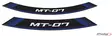 Puig Kit 8 Rim Strips Mt-07 C/Blue - Duell MP varaosat ja tarvikkeet - 90150 - 1