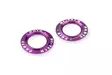 Puig Kit Rings Anodized Swing Arm Protector C/Purple - Duell MP varaosat ja tarvikkeet - 98860 - 1