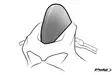 Puig R-Racer Screen Honda Cbr1000Rr/Sp/Sp2 C/Smoke - Duell MP varaosat ja tarvikkeet - 94520 - 1