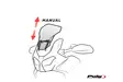 Puig Support M.E.M. For Honda Africa Twin 16'- C/Black - Duell MP varaosat ja tarvikkeet - 94580 - 1