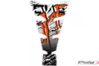 Puig Tank Pad Mod. Spirit Ii C/Orange - Duell MP varaosat ja tarvikkeet - 90360 - 1