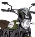 Puig Windshield Retrovision Scrambler 15-17 Black/Sm - Duell MP varaosat ja tarvikkeet - 91840 - 1