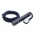 Qvarken Kiinnitysköysi Dockline joustimella 12mm 4m navy sin - Duell venetarvikkeet - 139510 - 1