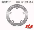 Sbs Jarrulevy Standard - Duell MP varaosat ja tarvikkeet - 122840 - 1