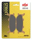 Sbs Jarrupalat Sintered - Duell MP varaosat ja tarvikkeet - 124050 - 1