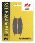 Sbs Jarrupalat Sintered Offroad - Duell MP varaosat ja tarvikkeet - 123670 - 1