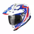 SCORPION Helmet ADF-9000 AIR PATROL White-Blue-Red, XL - Duell ajovarusteet - 49960 - 1