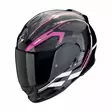 SCORPION Kypärä EXO-491 KRIPTA Musta-Pinkki-Valkoinen, XXL - Duell ajovarusteet - 50990 - 1